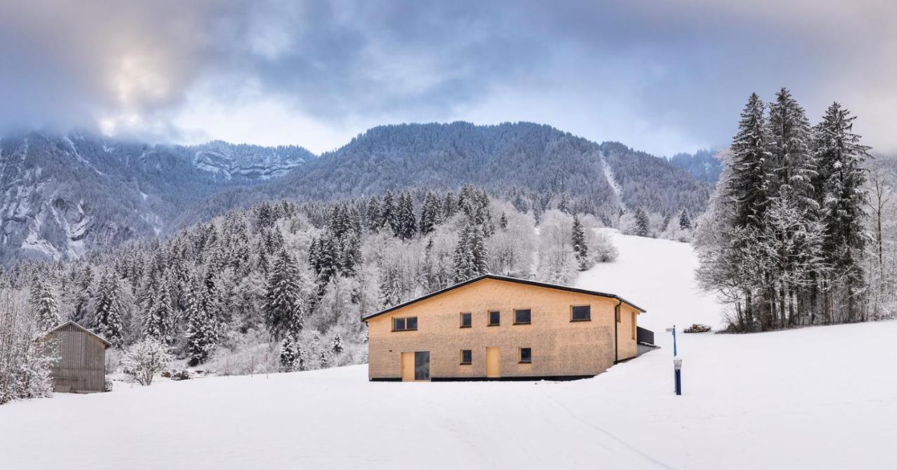 Ferienhaus Schihuette Mellau 빌라 외부 사진